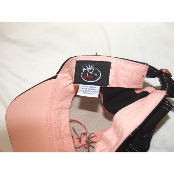 RMEF Hat Women's Rocky Mountain Elk Foundation Baseball Cap Hunting & Rec Park - Picture 6 of 6